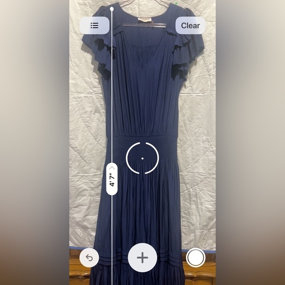 Ramy Brook Ali Japanese Tech
Midi Dress In Spring Navy Sz:Medium - Picture 7 of 14